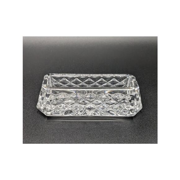 Waterford Crystal Business Card Holder ( Comeragh Cut) - Picture 1 of 6